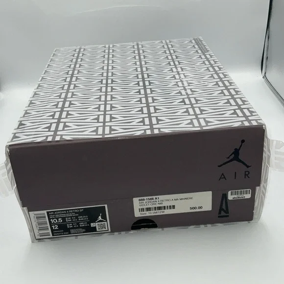 AIR JORDAN 4 RETRO A MA MAINERE VIOLET ORE NIB - DV6773 220 - Picture 12 of 12